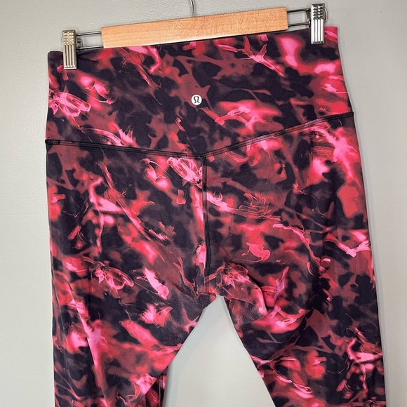Lululemon Align High-Rise Crop 23" Intensity Pink Blossom Multi - Picture 9 of 12